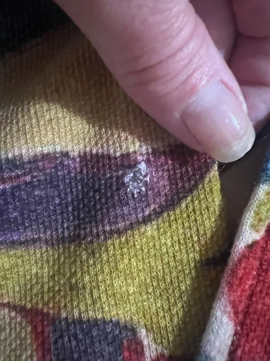 Drole De Monsieur Multicolor Abstract Print Short-Sleeve Shirt Medium - Picture 5 of 7